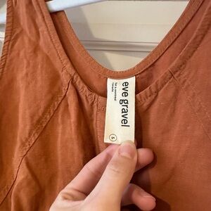 Eve Gravel Terracotta Jumpsuit